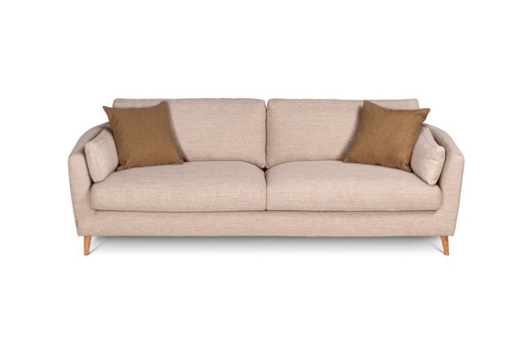 In picture: Laguna 4. Fabric: Fast 01. Leg: 50, oak.
