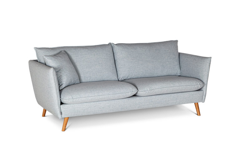 In picture Verdi 3 Fabric Eleni 612 Leg 14 oak