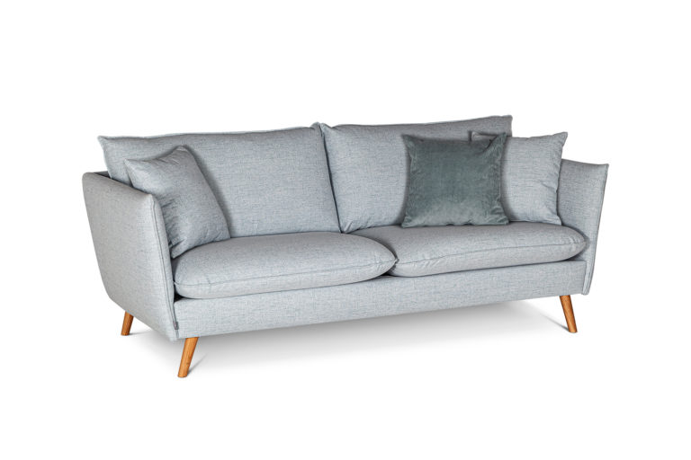 In picture Verdi 3 Fabric Eleni 612 Leg 14 oak