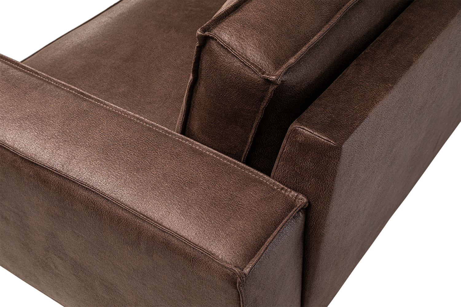 In picture: Emen 3LC. Fabric: Relax 15. Leg: 115, matte black.