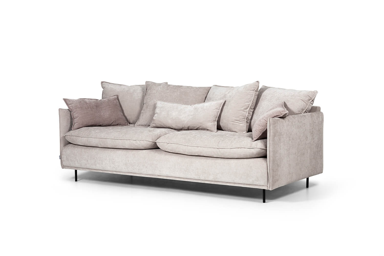 In picture: Allegro 3 LC. Fabric: Diego 6002. Leg: 127, matteblack.