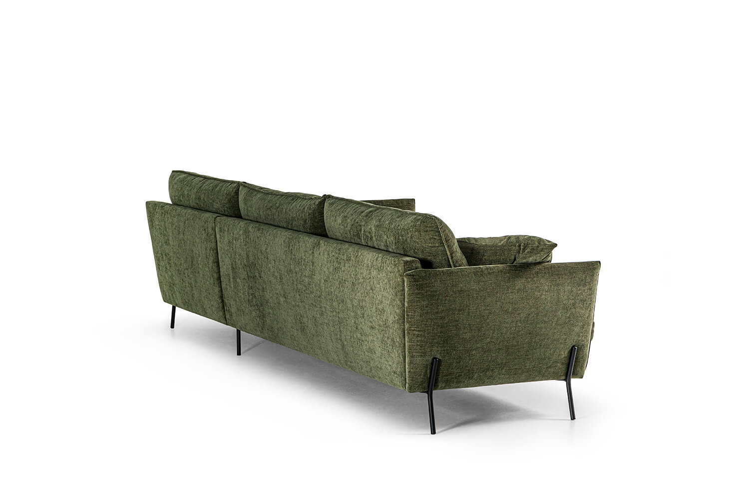 In picture: Nube 3 DIV Right. Fabric: Diego 6012. Leg: Nube leg, matte black.