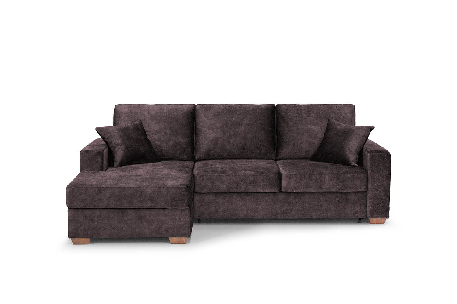 In picture: Texas. 3 DIV Left. Fabric: Adore 68. Leg: 36, oak.