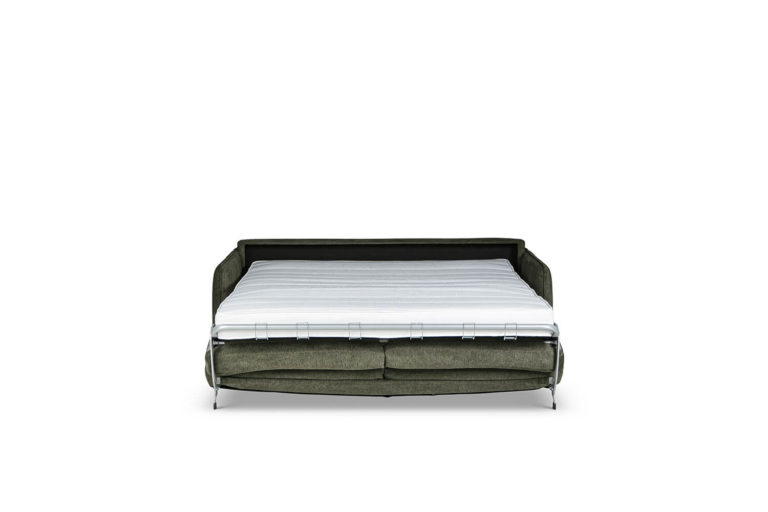 In picture: Ellis 3BM with opened bed. Fabric: Sense 4156.