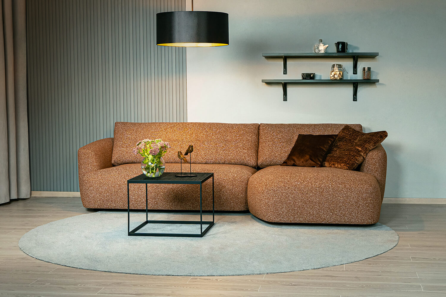 In picture: Cedar 3 DIV Right. Fabric: Modis 2952.