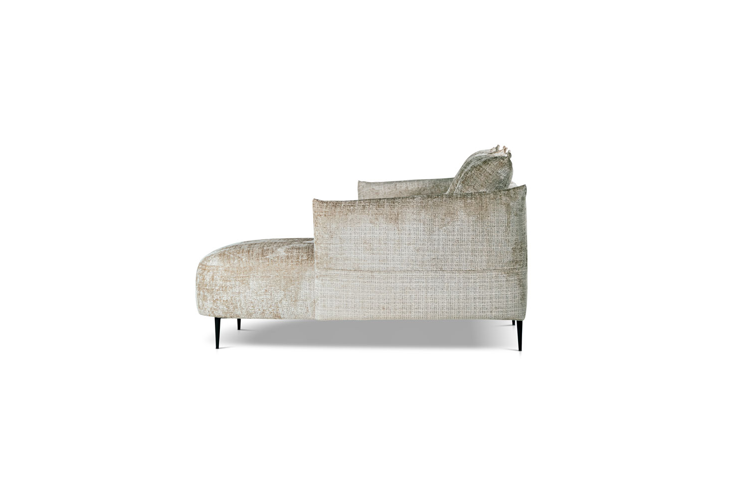 In picture: Calista 4 DIV Right. Fabric: Urban 3414. Leg: 15, matte black.