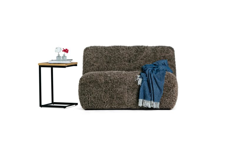 In picture: Soffy 1. Fabric: Snugs 710.